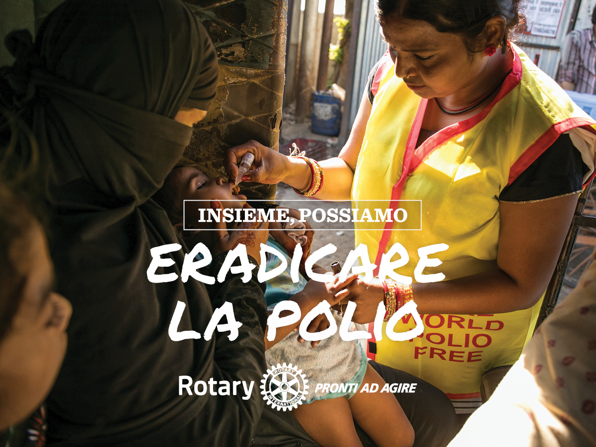 Eradicare la polio